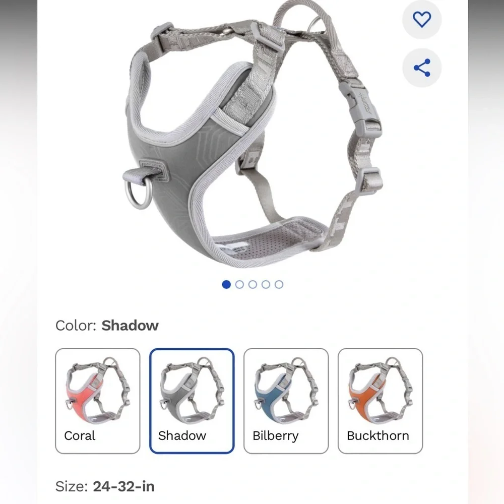 Gray Dog Harness